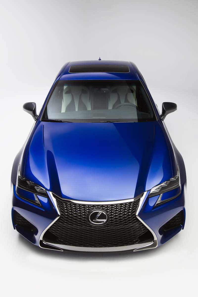 Illustration for article titled 2016 Lexus GS F gets 467-hp V8